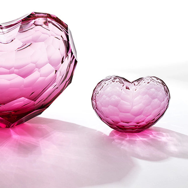 MOSER Heart 10 cm - Alexandrite rose