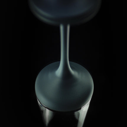 Delight Dark Ocean hand-painted crystal liquer glass 65 ml