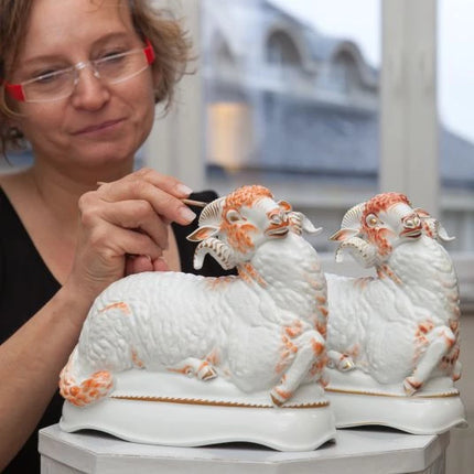 MEISSEN Ram - Max Esser, limited edt.