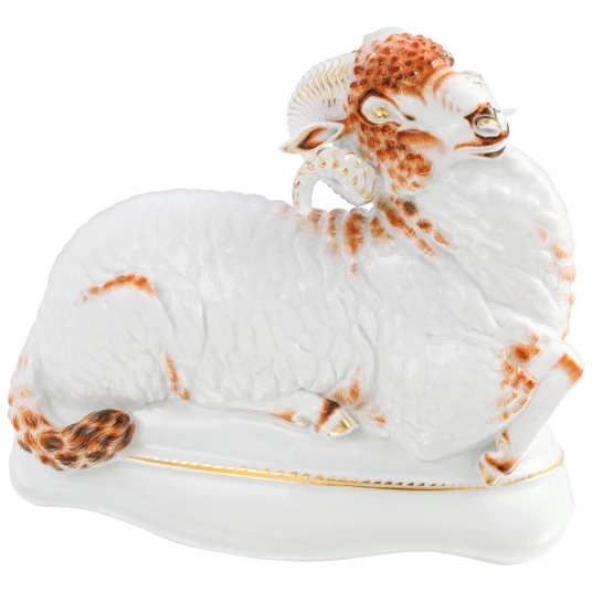 MEISSEN Ram - Max Esser, limited edt.