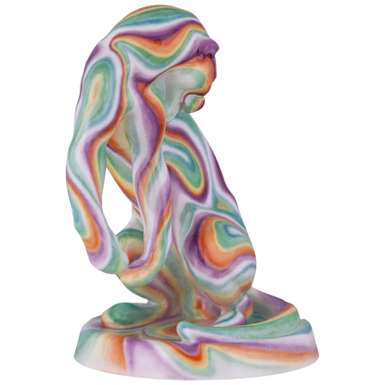 MEISSEN Panther - airbrush look, limited edt.