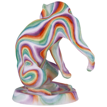 MEISSEN Panther - airbrush look, limited edt.