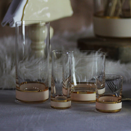 Delight Cream hand-painted crystal spirit glass 50 ml