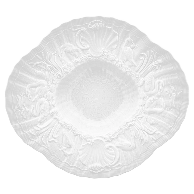 MEISSEN Swan gourmet plate deep