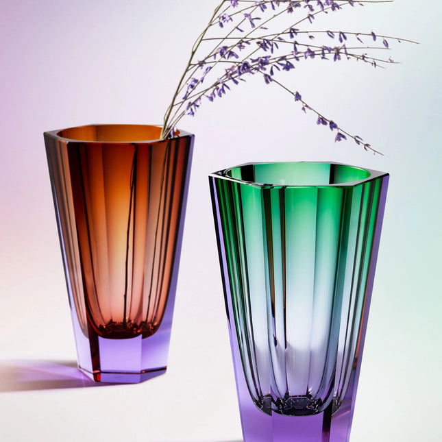 MOSER Purity vase 28 cm - Alexandrite green