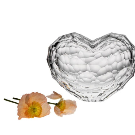 MOSER Heart 20,5 cm - crystal clear