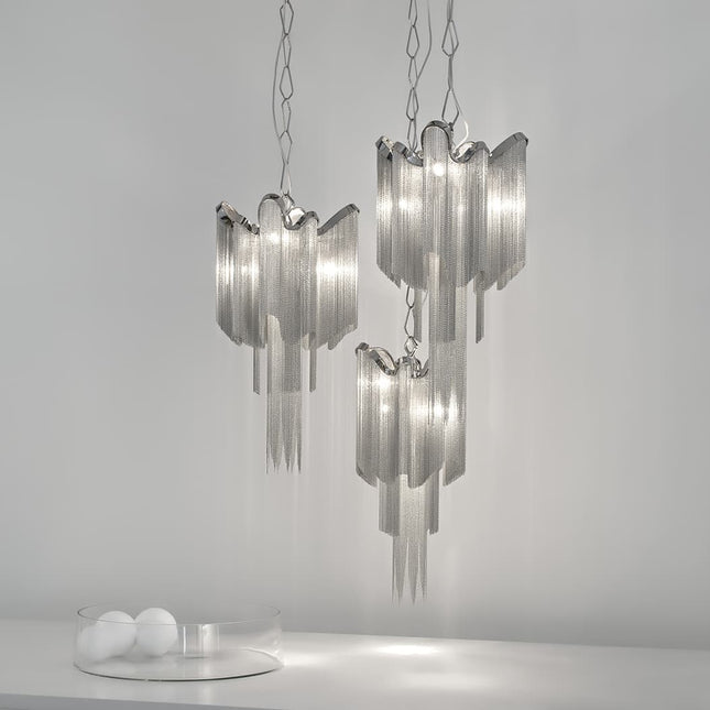 Stream mini chandelier
