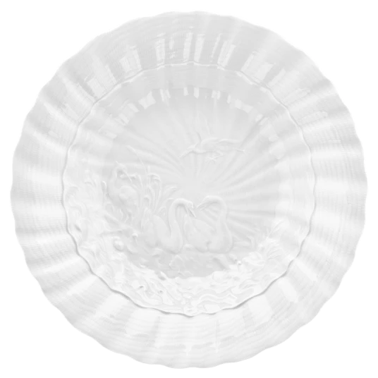 MEISSEN Swan soup plate