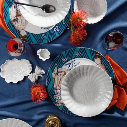 MEISSEN Swan soup plate