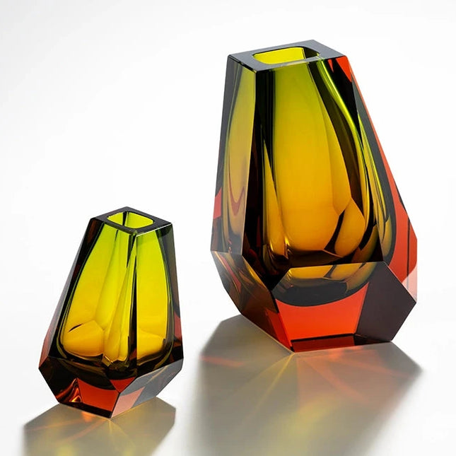 MOSER Pear 13 cm - Topaz reseda