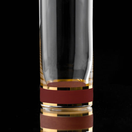 Delight Garnet hand-painted crystal water glass 300 ml