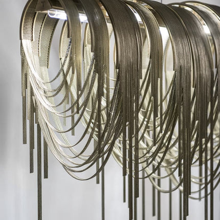 Volver linear chandelier
