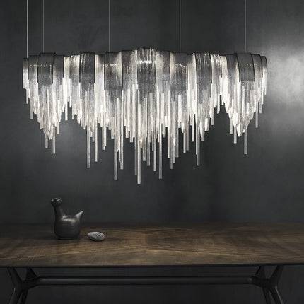 Volver linear chandelier