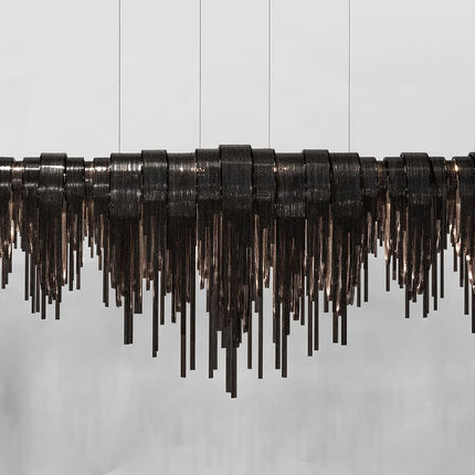 Volver linear chandelier