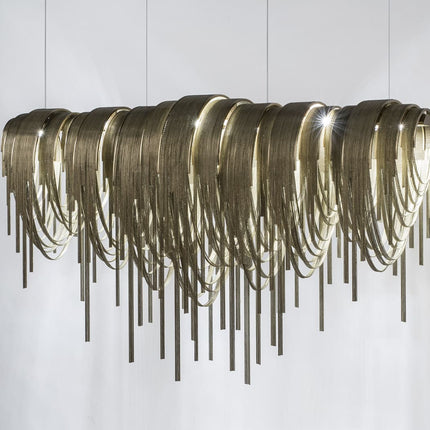 Volver linear chandelier