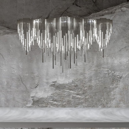 Volver linear chandelier