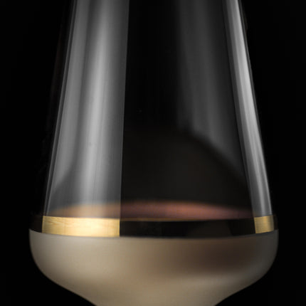 Delight Cream hand-painted crystal liquer glass 65 ml