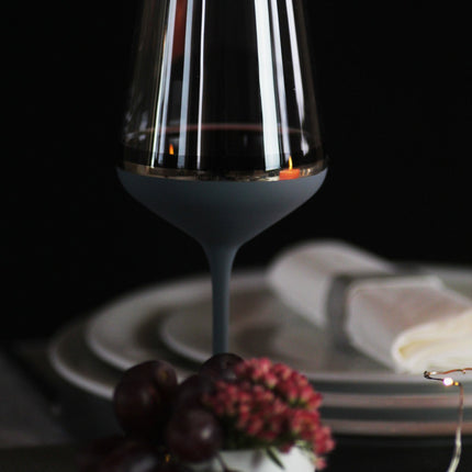 Delight Dark Ocean hand-painted crystal red wine glass 350 ml
